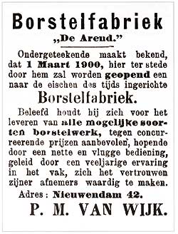 Advertentie ca. 1900