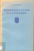 Bibliotheek Oud Hoorn: Noordhollandse Plaatsnamen