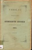 Verslag van den toestand der gemeente Hoorn over het jaar 1886