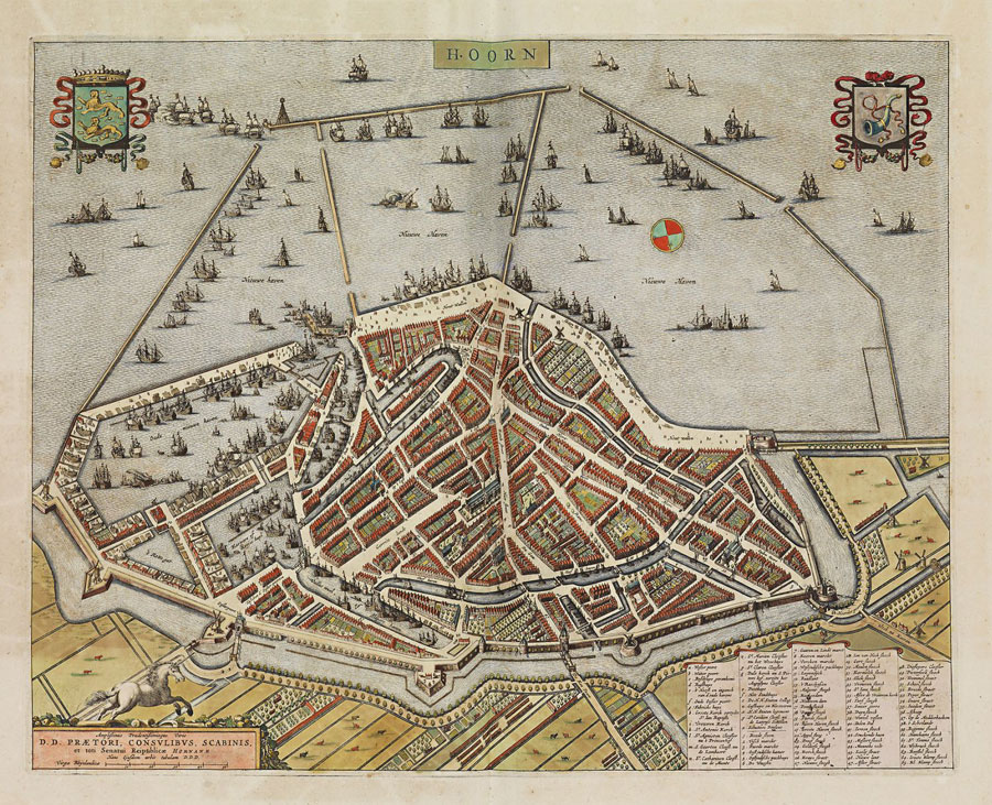 Hoorn De Wit 1698