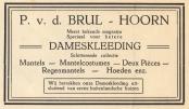 advertentie - P. v.d. Brul - Dameskleeding