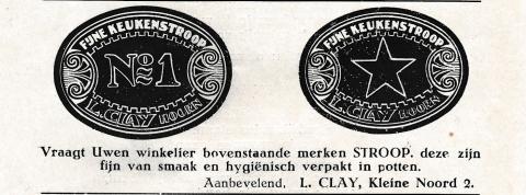 advertentie - Stroop. L. Clay