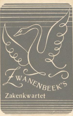kwartetspel - Zwanenbeek's Zakenkwartet