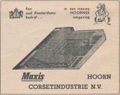 advertentie - Corsetindustrie Maxis