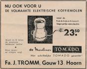 advertentie - Warenhuis Fa. J. Tromm